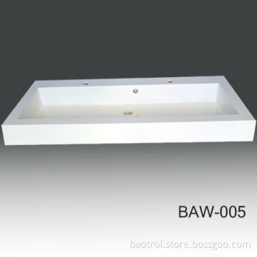 Eco-friendly pedestal wash basin